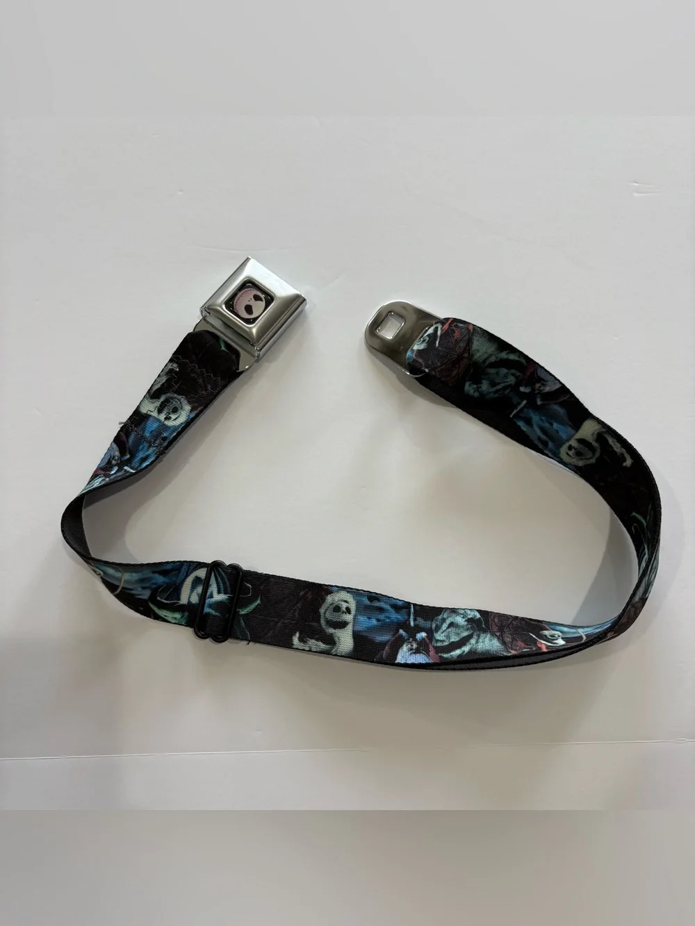 Disney Nightmare Before Christmas Jack Skellington Buckle-Down Seatbelt Belt